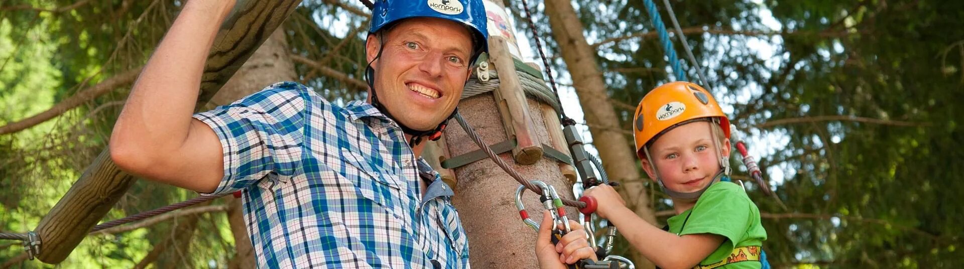 Hornpark Kletterwald in St. Johann in Tirol